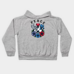 stand for peace Kids Hoodie